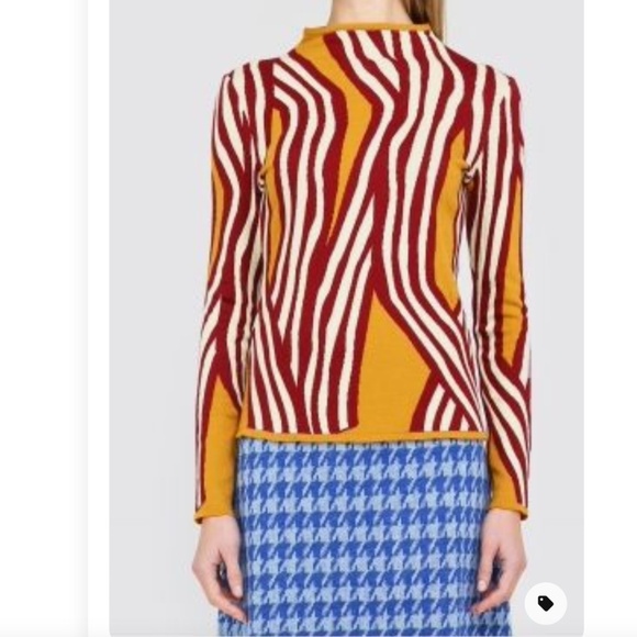 Gorgeous Luxury Designer Sweater Skirt Set UK 8 XS S - Picture 8 of 8